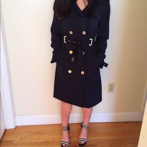 Michaels kors Navy/Blue Trench coat